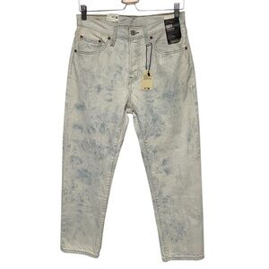 LEVI’S 501 Cropped High Rise Straight Leg Jean